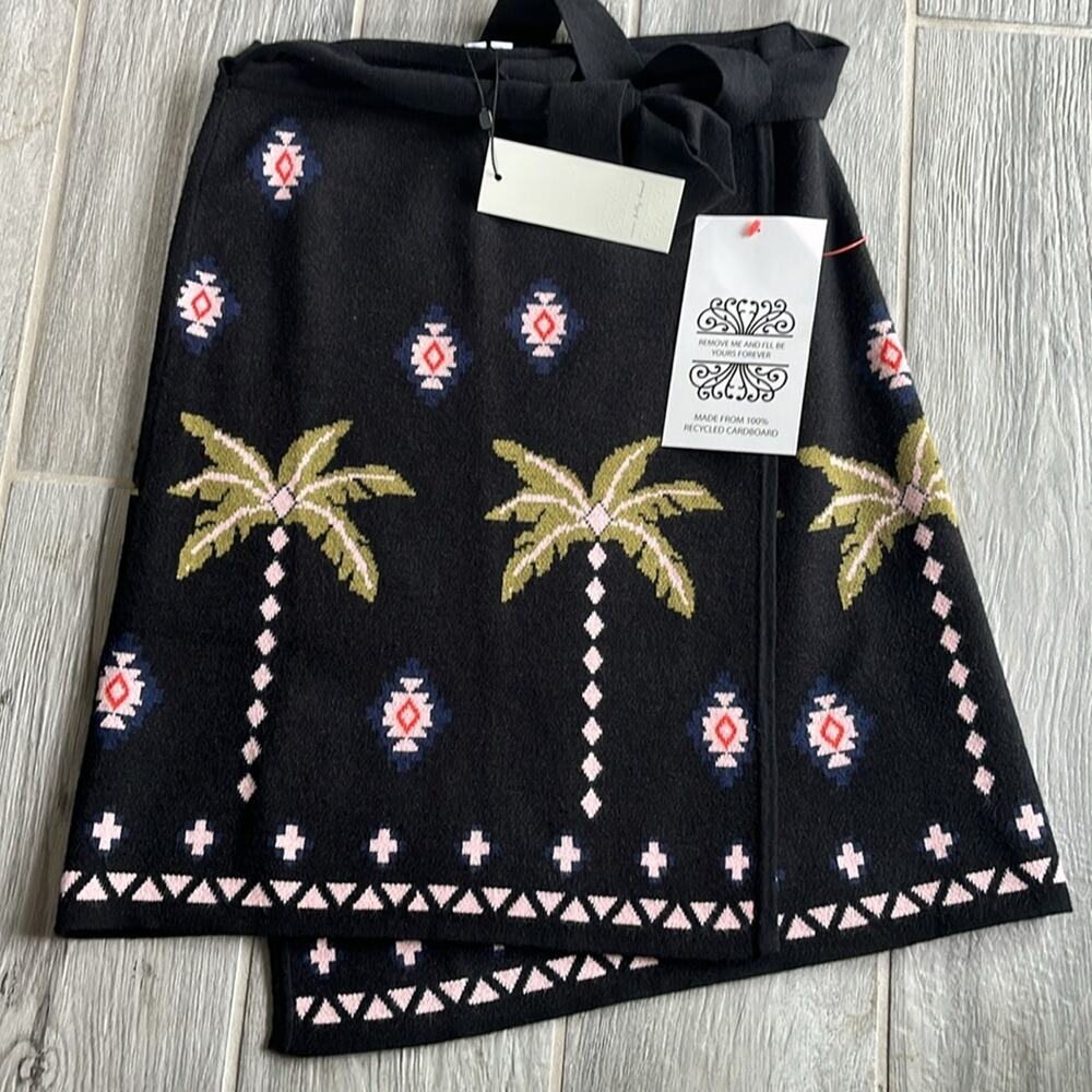 Never Fully Dressed Havana Black Mini Skirt Size M - Picture 5 of 5